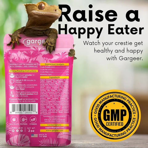 Gargeer Crested Gecko Diet