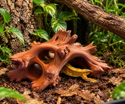 Hollowroot Hide | 3D Printed Gecko Hide