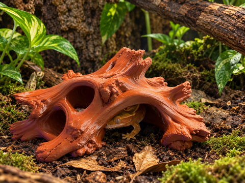 Hollowroot Hide | 3D Printed Gecko Hide